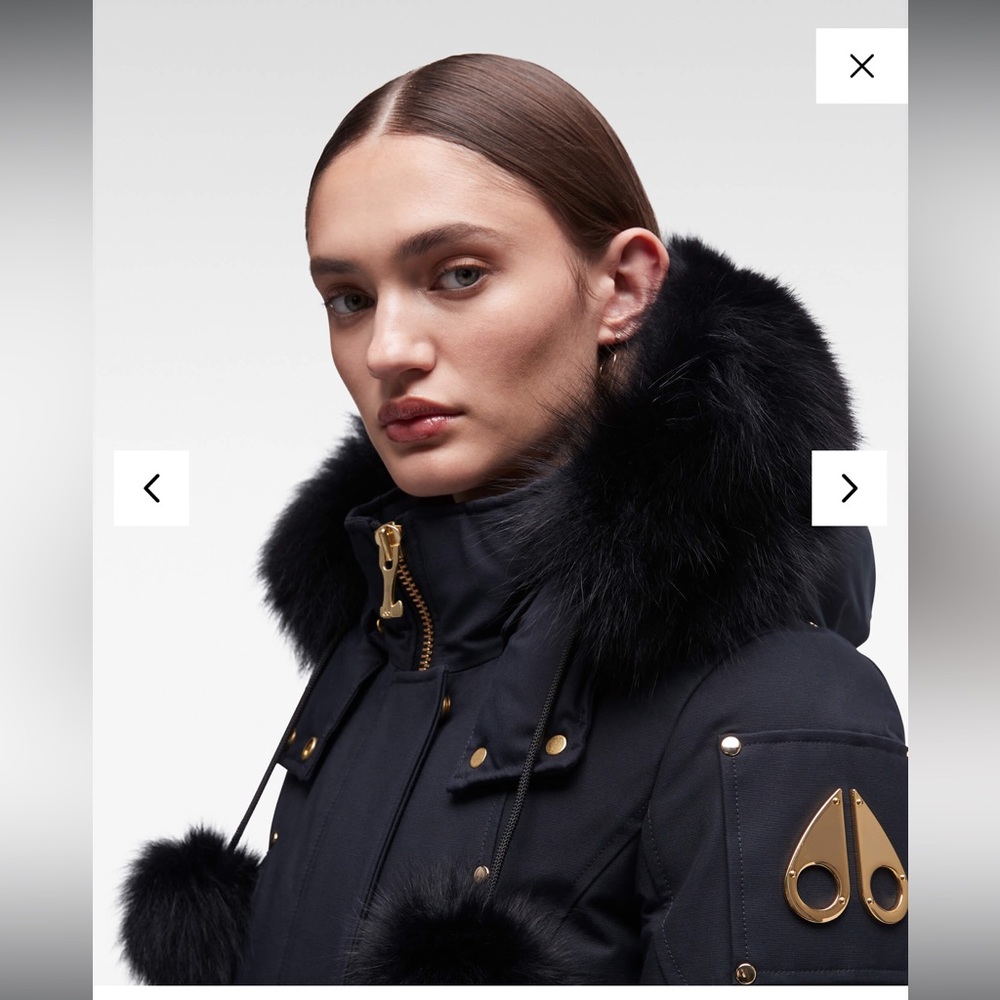 Moose Knuckles GOLD STIRLING PARKA FUR